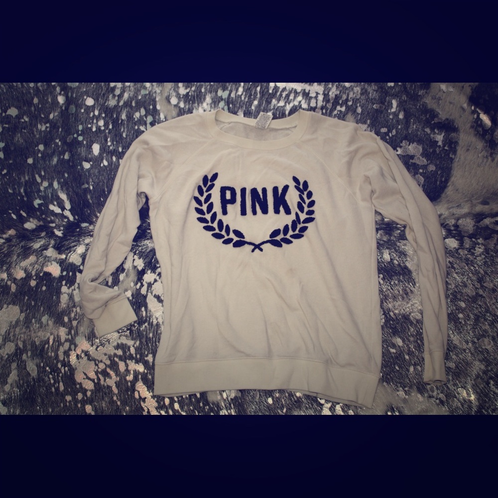 Brand pink long sleeve sweater